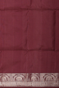 Image of Mustard Yellow Silk Saree