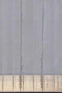 Image of Arani Silk Grey Saree