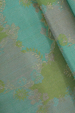 Image of Arani Silk Sea Green Saree