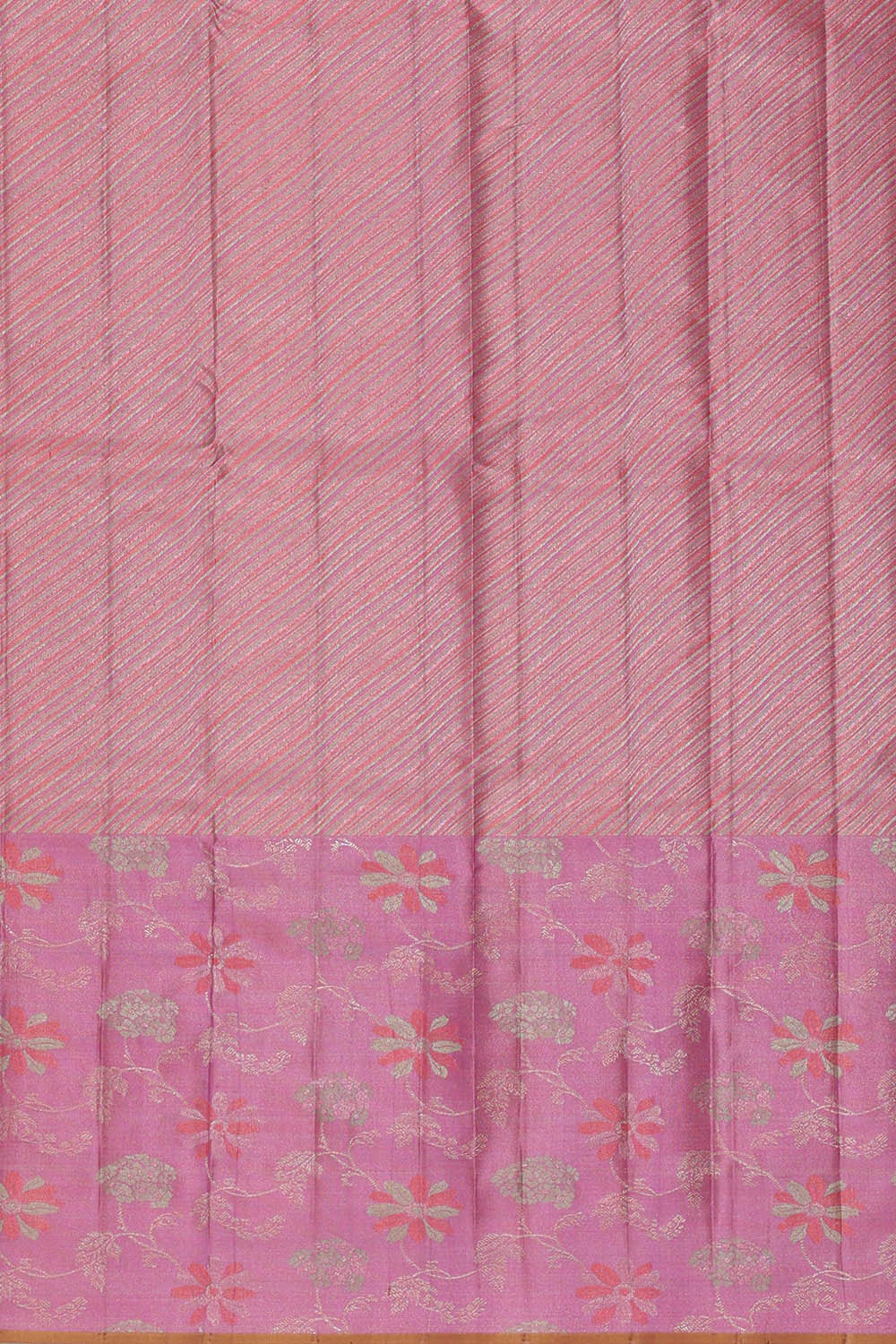 Arani Silk Lavender Pink Saree