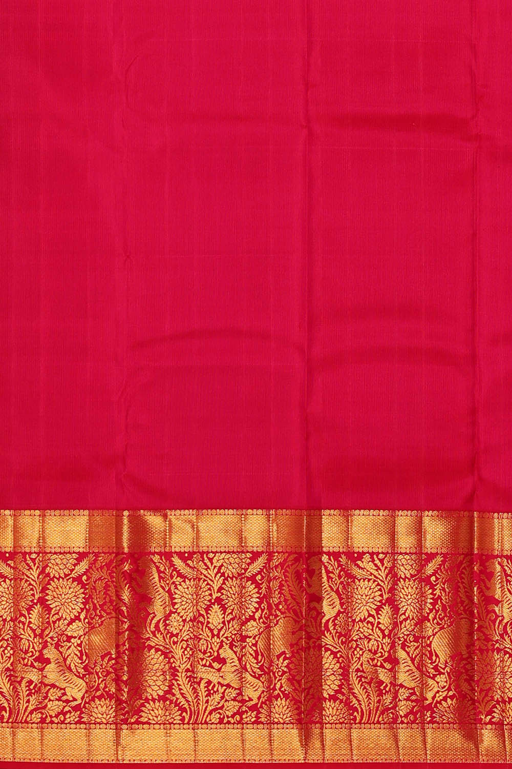 Arani Silk Orange Saree