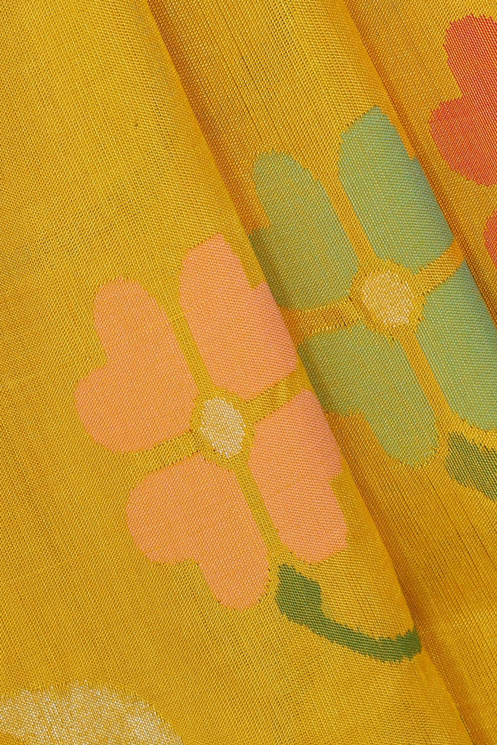 Uppada Silk Yellow Saree