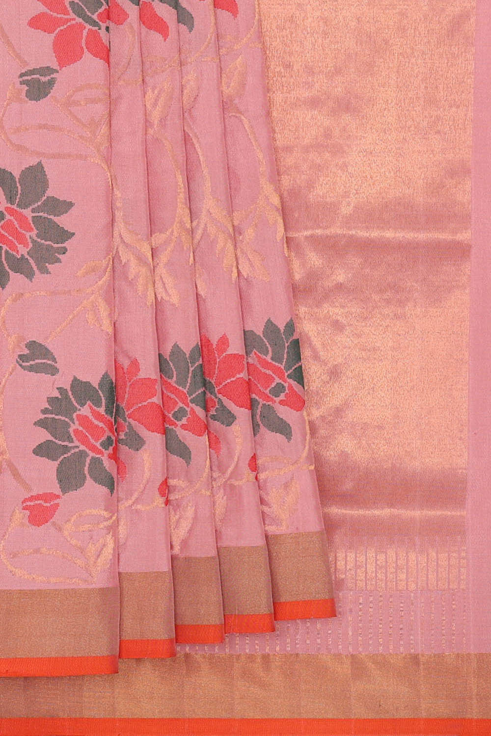 Uppada Silk Pink Saree
