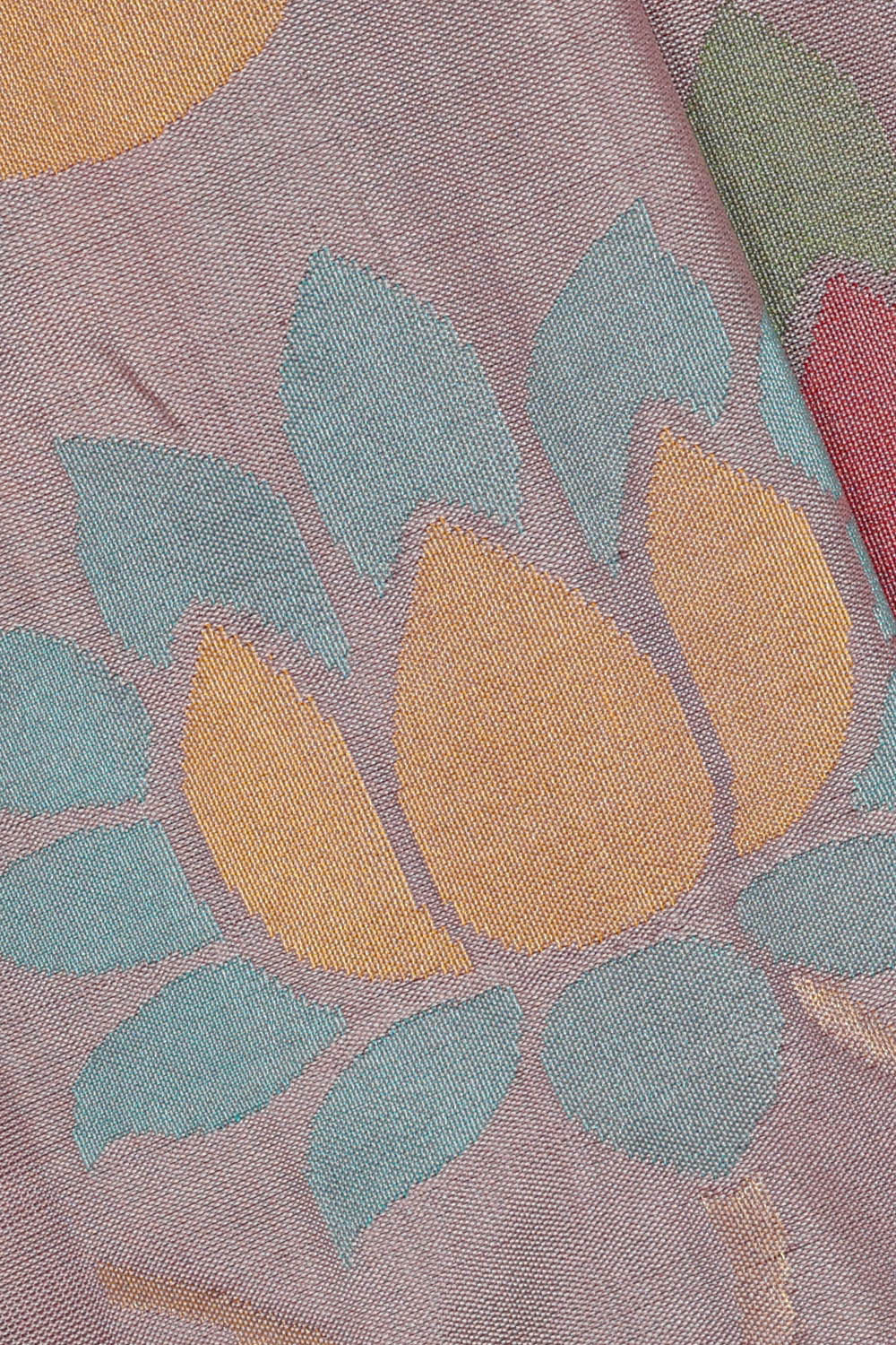 Image of Uppada Silk Light Onion Pink Saree