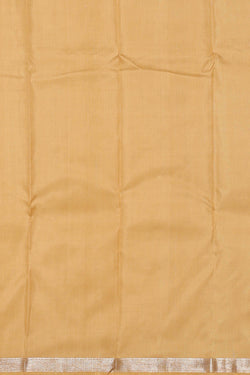 Image of Kanchipattu Beige Brocade Saree