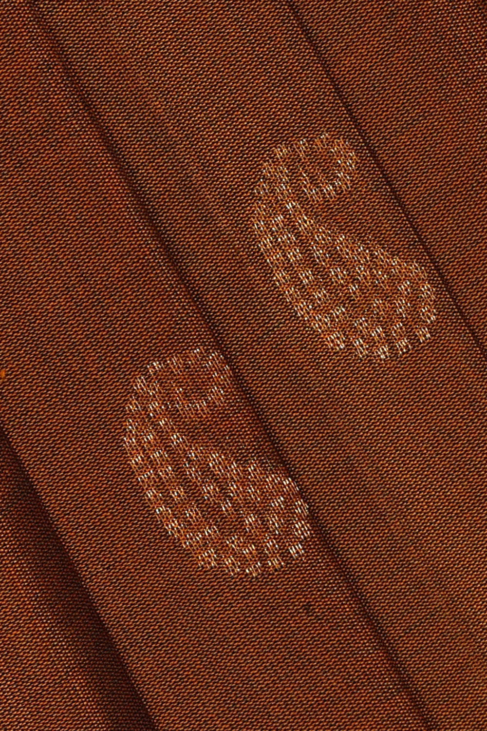 Kanchipattu Brown Brocade Saree