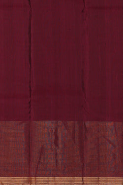 Image of Kanchipattu Brown Brocade Saree