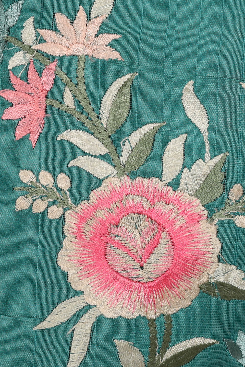 Image of Sea Blue Silk Saree