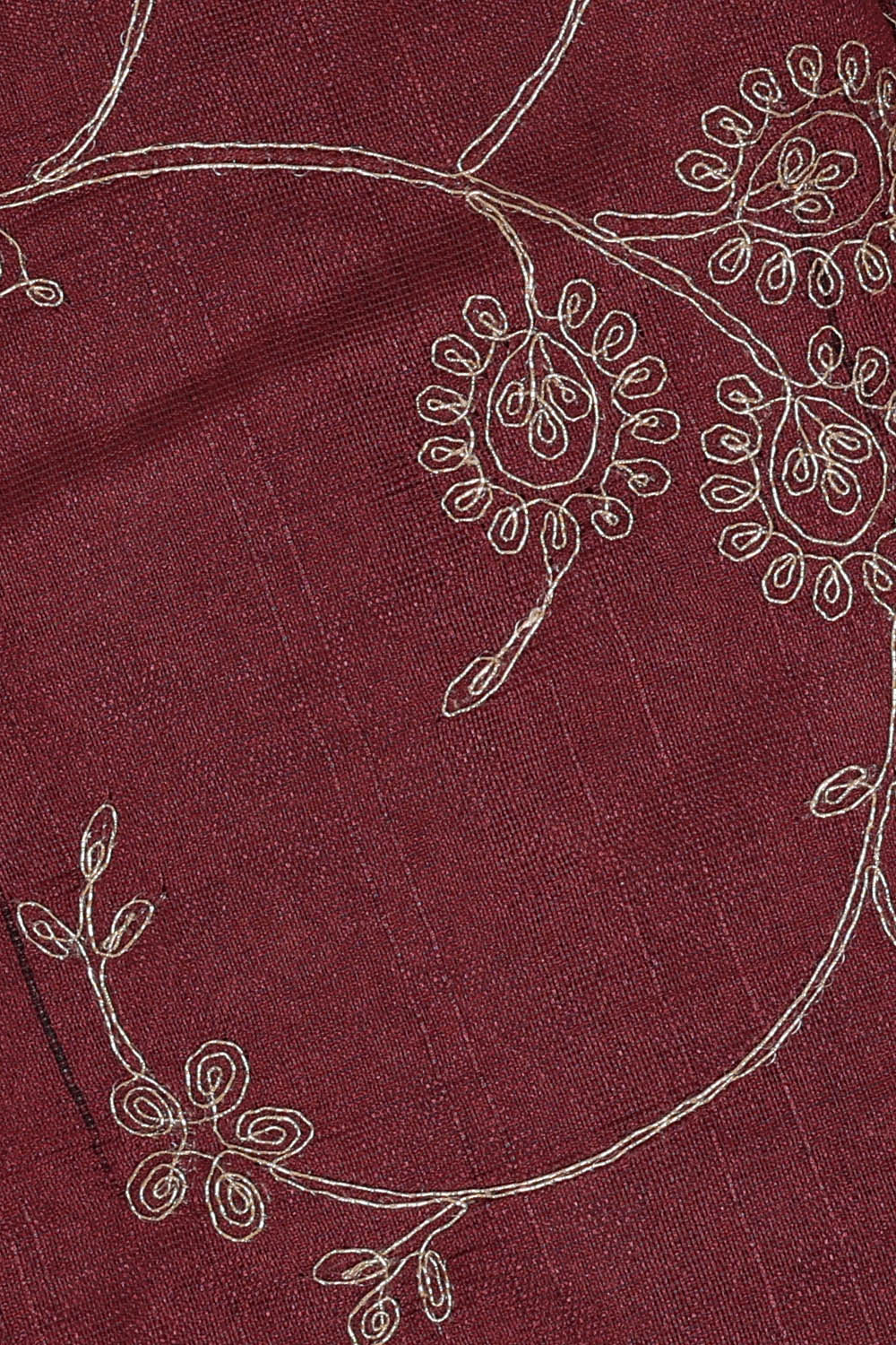 Image of Brown Silk Saree