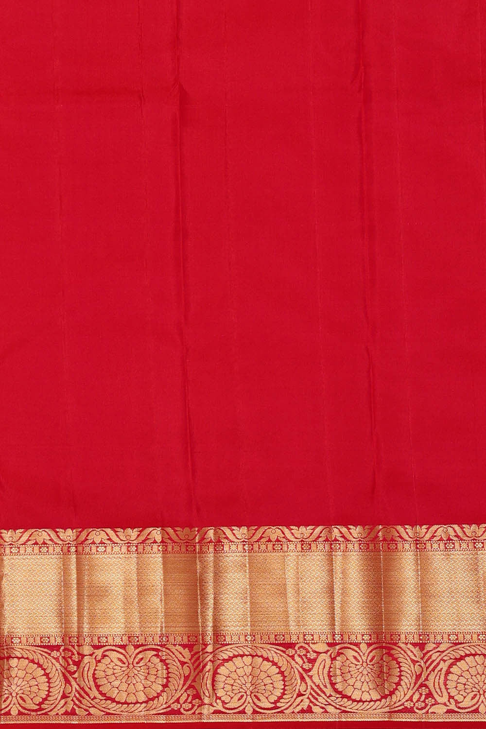 Image of Kanchipattu Red Brocade Saree