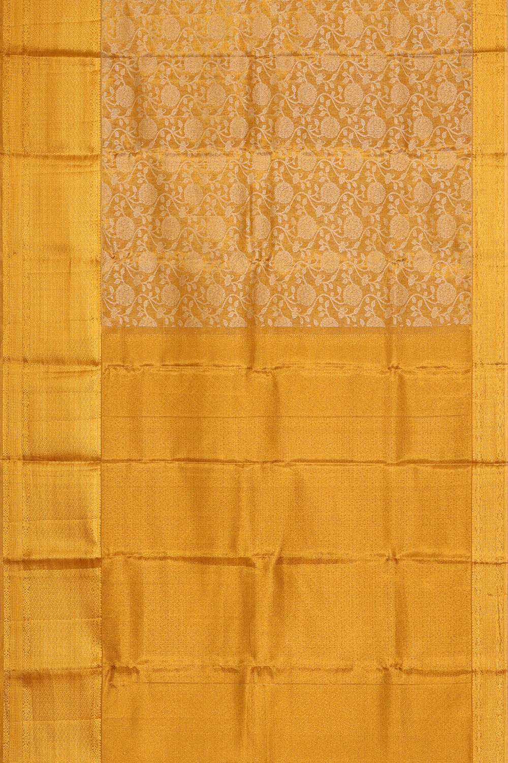 Kanchipattu Gold Tissue Brocade Saree