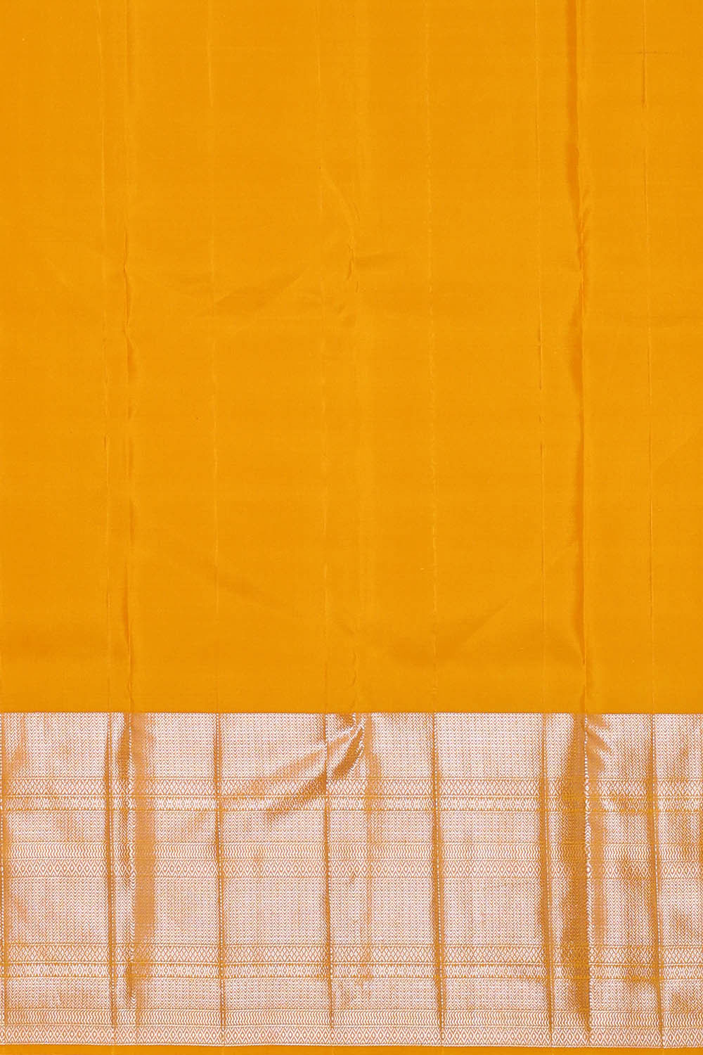 Image of Kanchipattu Haldi Yellow Brocade Saree