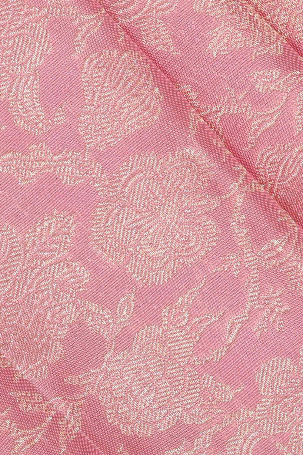 Kanchipattu Soft Pink Brocade Saree