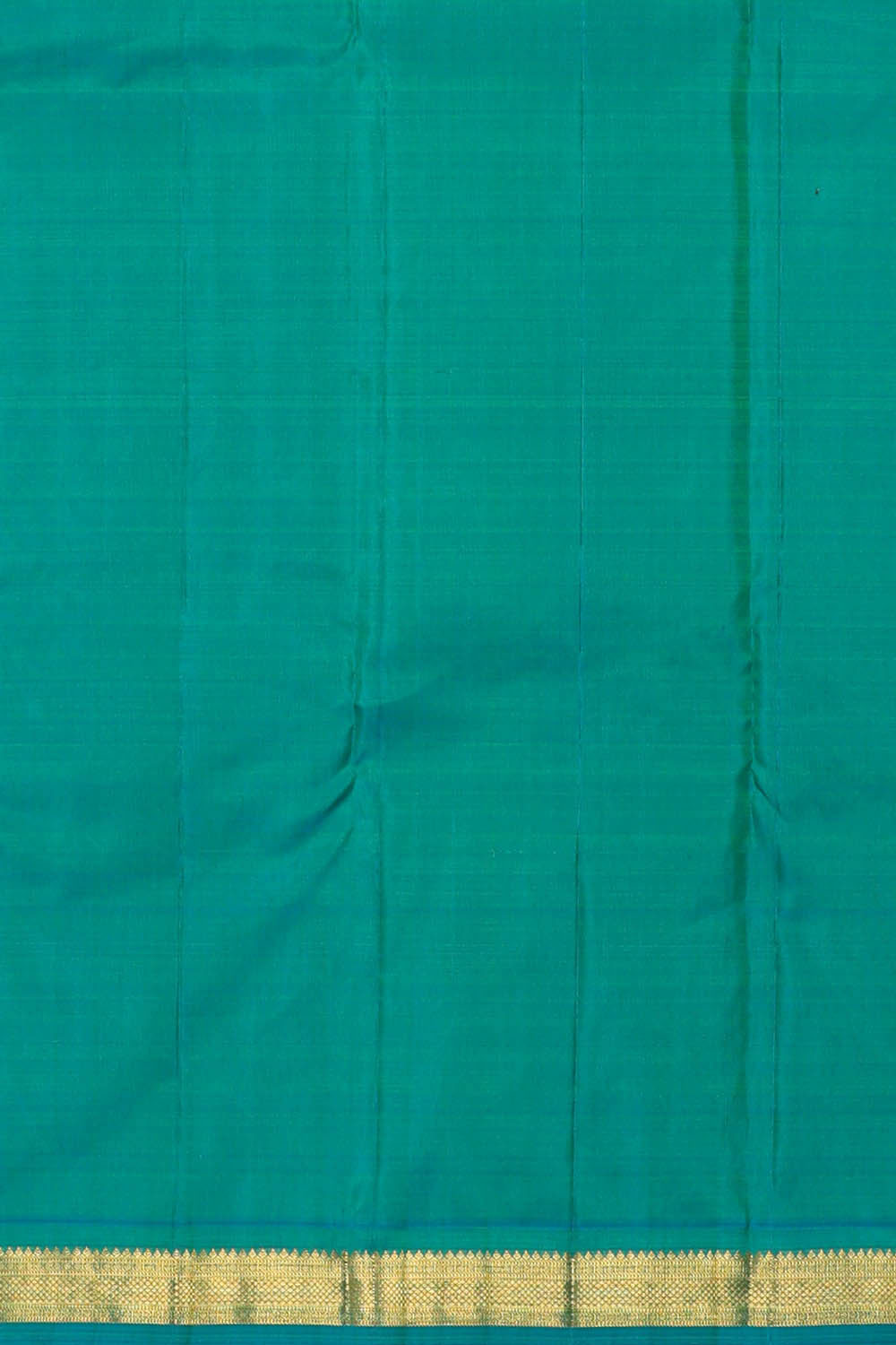 Image of Kanchipattu Parrot Green Brocade Saree