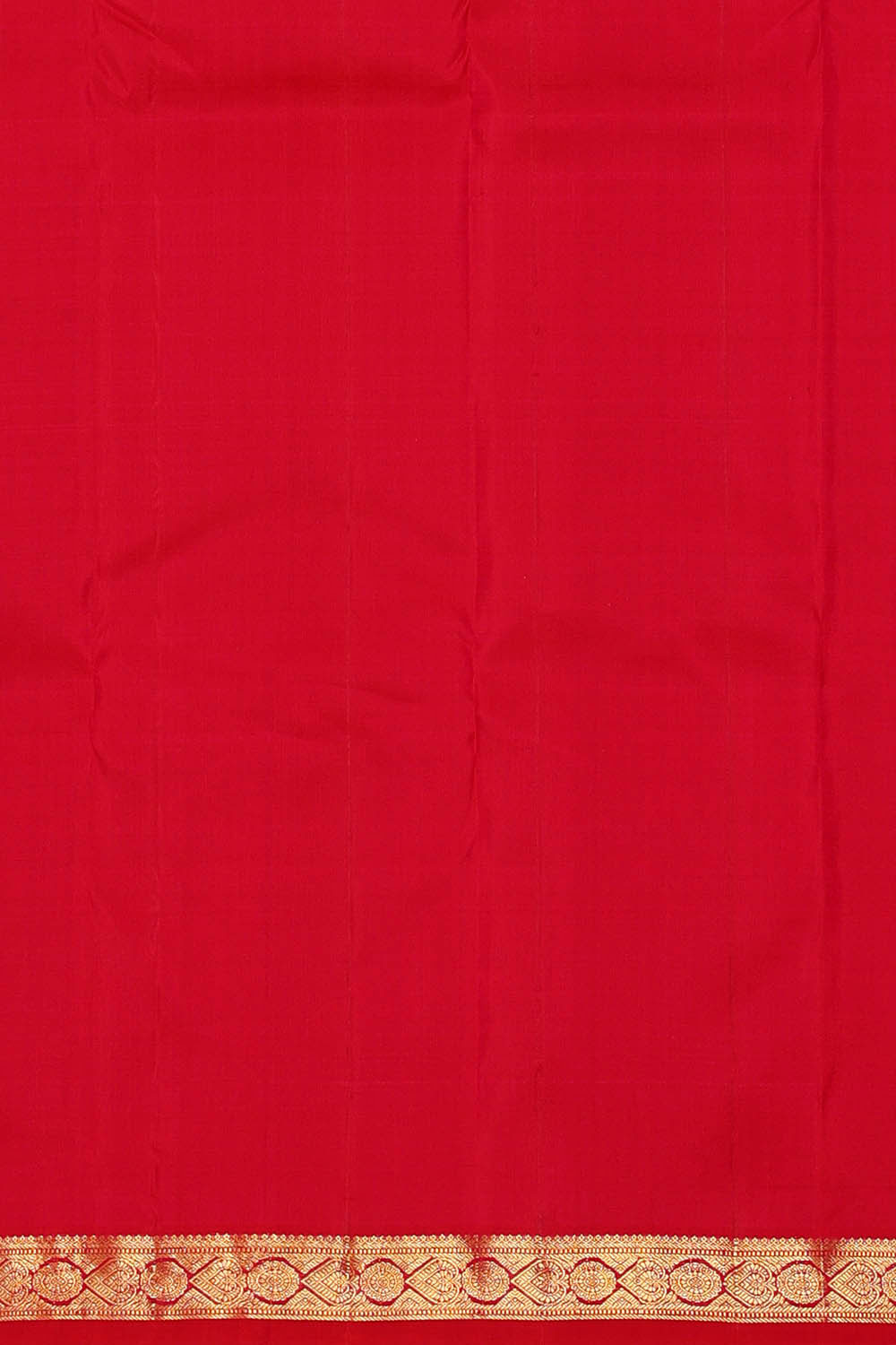 Image of Kanchipattu Red Brocade Saree