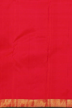 Image of Kanchipattu Red Brocade Saree