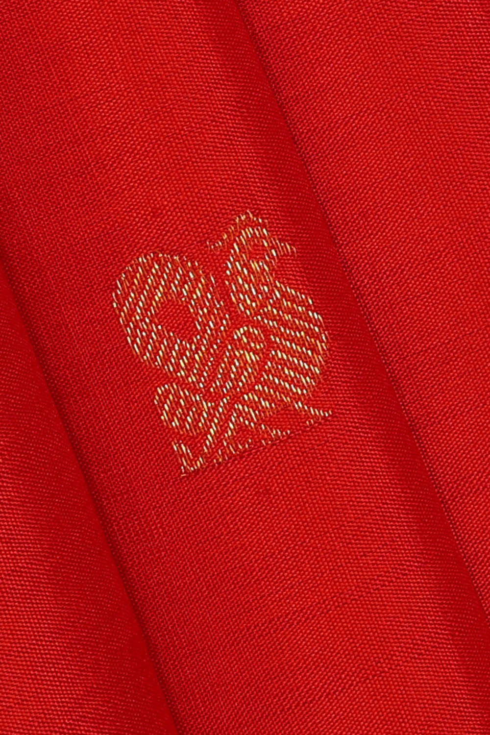 Kanchipattu Red Brocade Saree