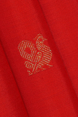 Image of Kanchipattu Red Brocade Saree