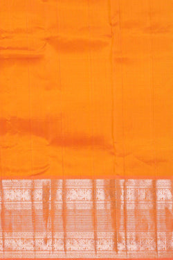 Image of Organza Mustard Yellow Saree