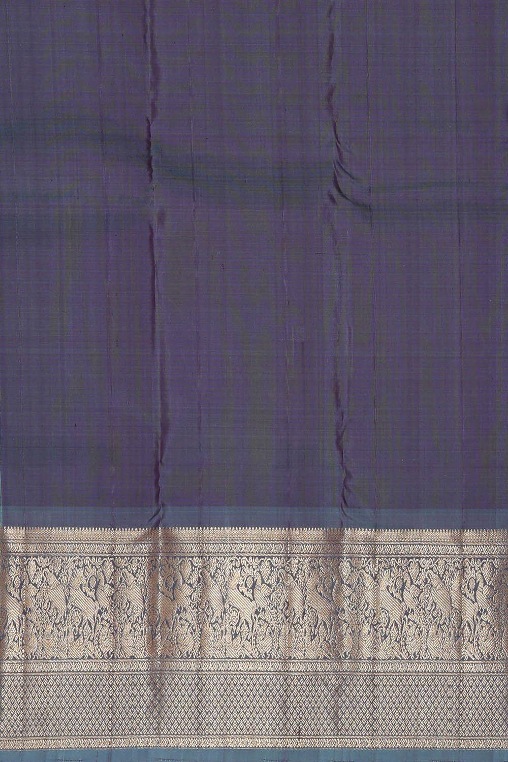 Kanchi Organza Deep Wine Saree