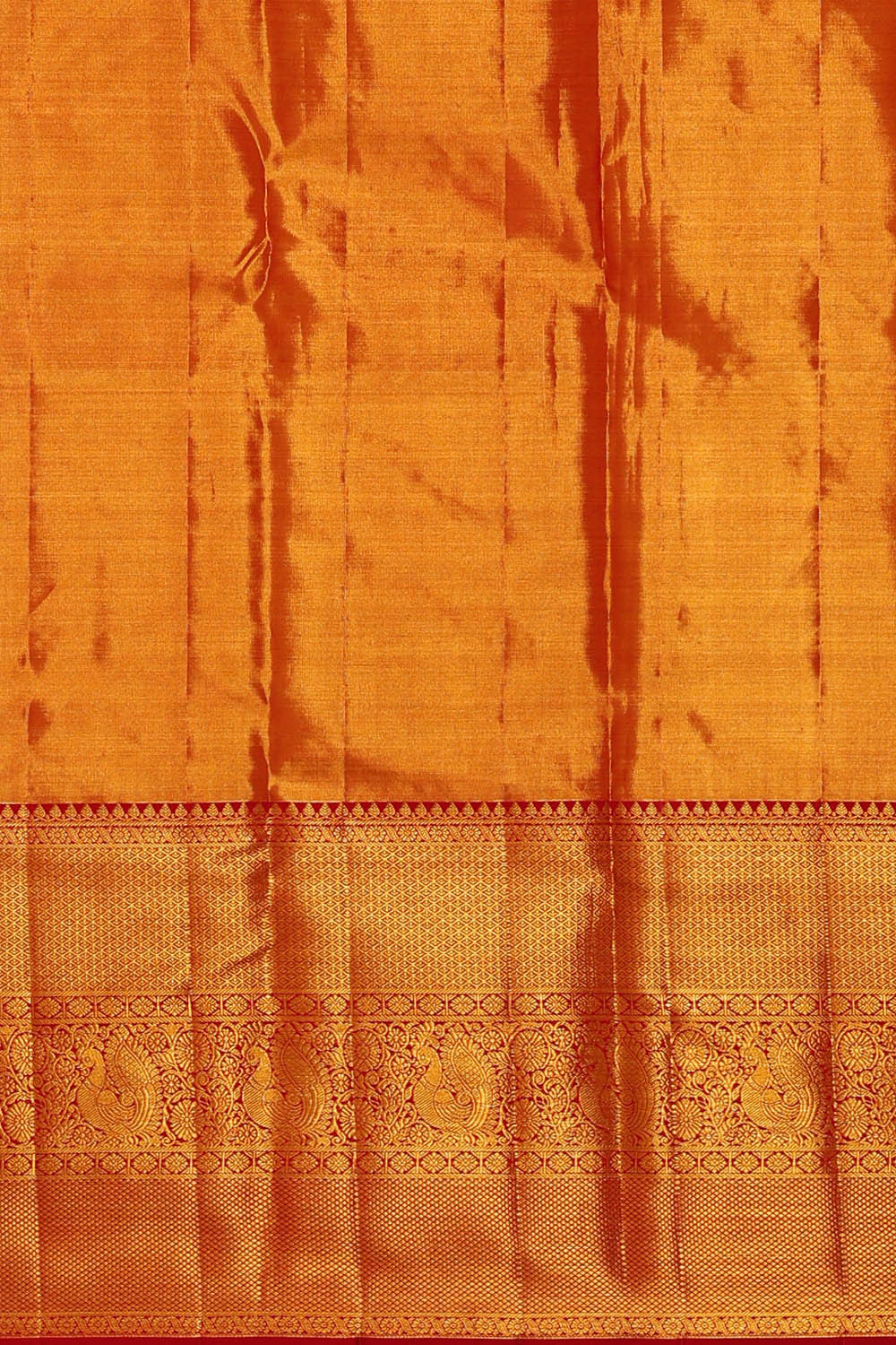 Image of Kanchipattu Blue Tissue Brocade Saree