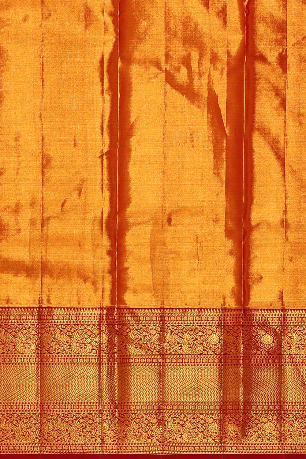 Image of Kanchipattu Pink Tissue Brocade Saree