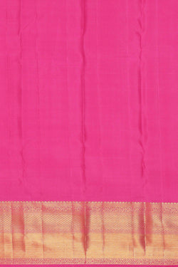 Image of Kanchipattu Pink Brocade Saree