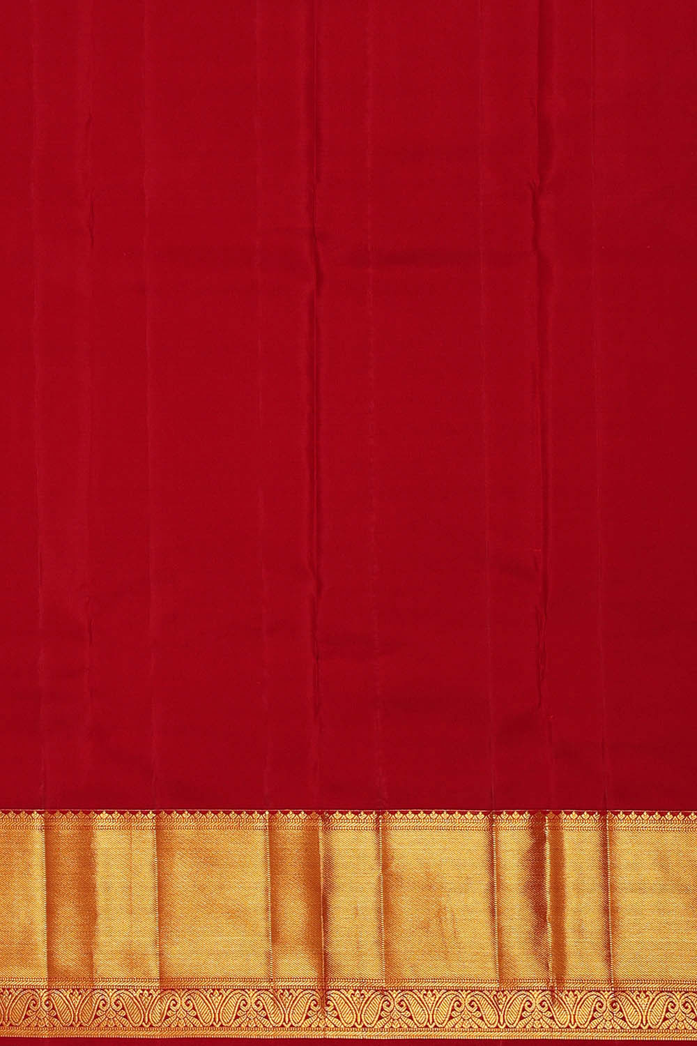 Image of Kanchipattu Red Brocade Saree