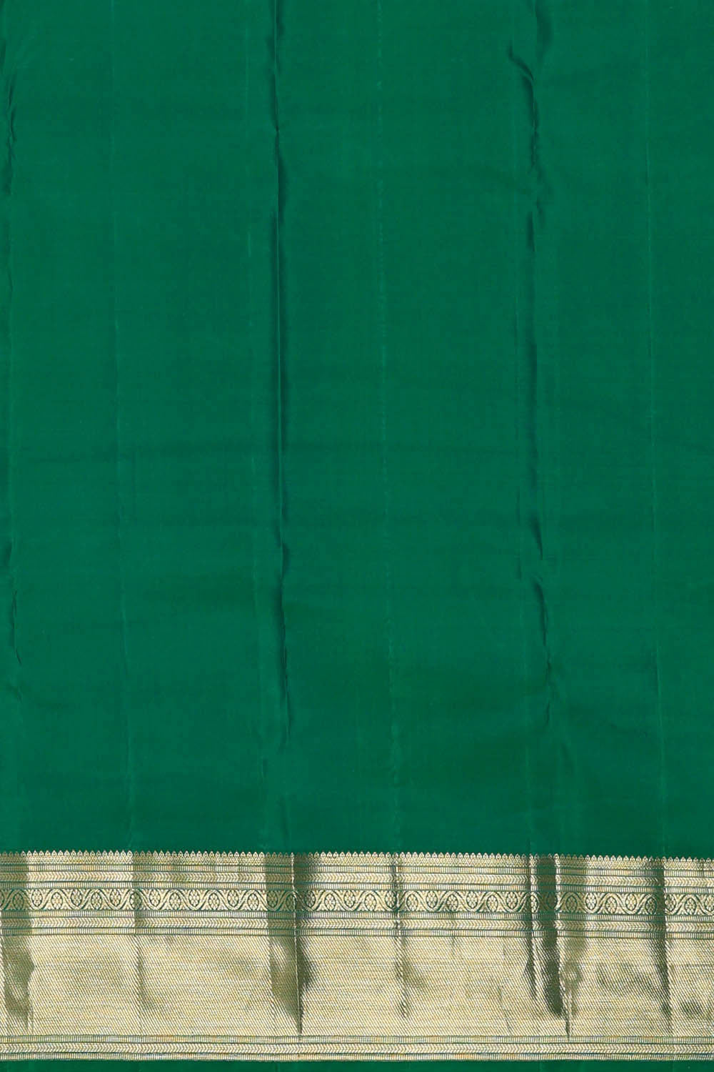 Kanchipattu Dark Green Brocade Saree