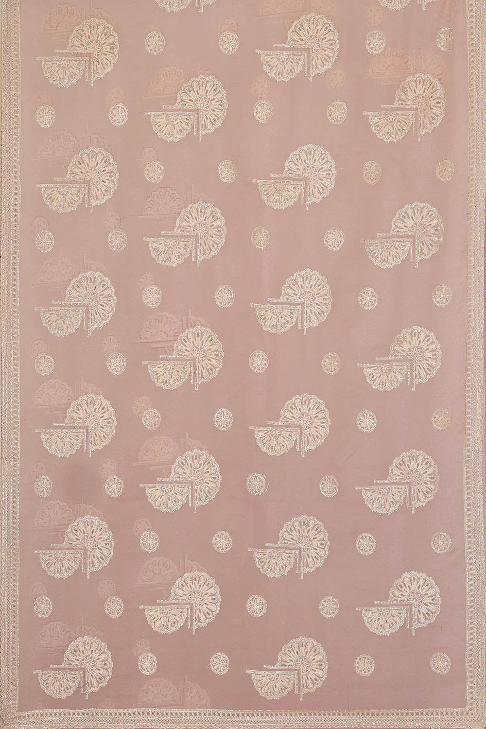 Image of Kora Silk Light Lavender Saree