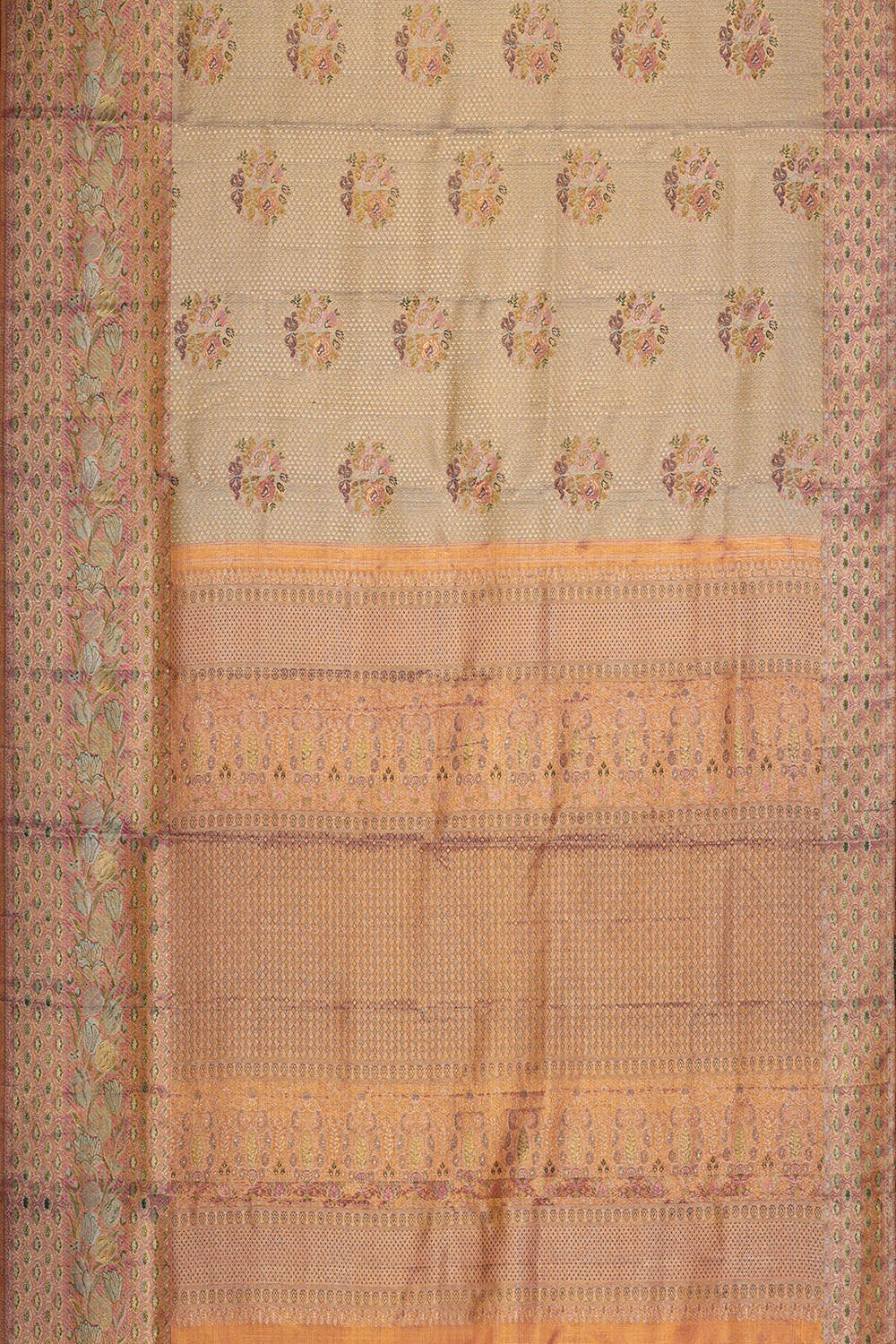Kanchipattu Gold Brocade Saree