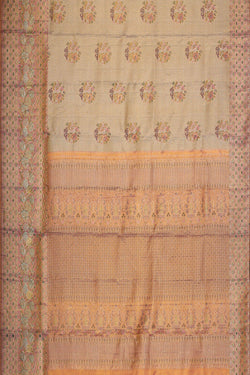 Image of Kanchipattu Gold Brocade Saree