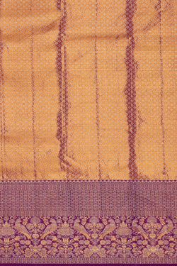 Image of Kanchipattu Gold Tissue Brocade Saree