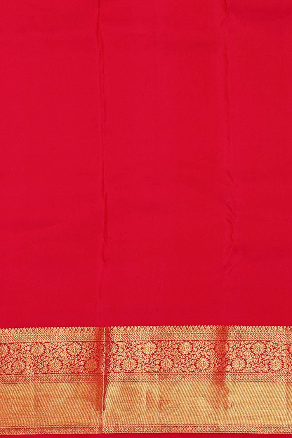 Kanchipattu Pinkish Red Brocade Saree