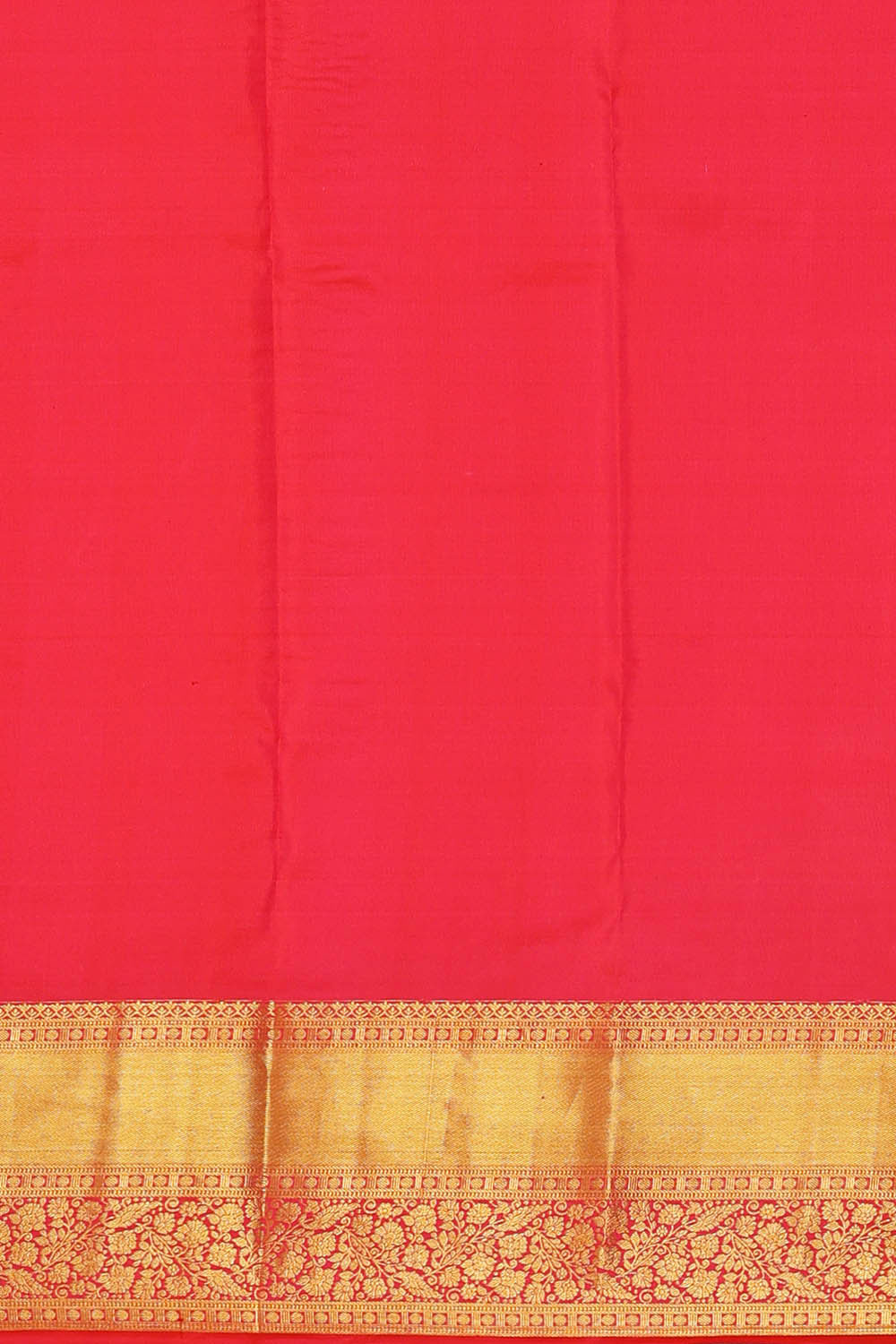 Kanchipattu Reddish Pink Brocade Saree