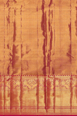 Image of Kanchipattu Sea Green Tissue Brocade Saree