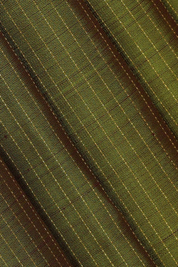 Image of Arani Silk Mehndi Green Saree