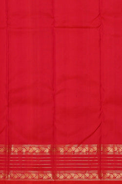 Image of Kanchipattu Yellowish Green Brocade Saree