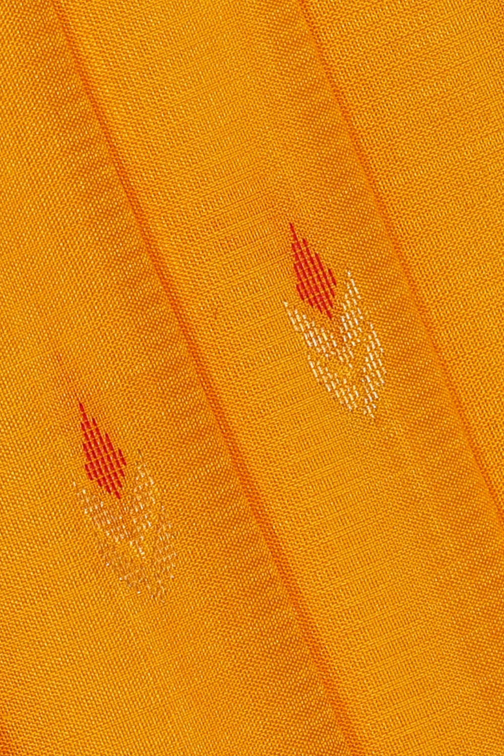Kanchipattu Yellow Brocade Saree