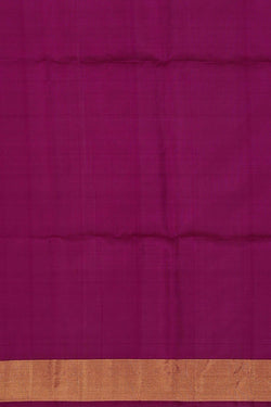 Image of Parrot Green Silk Saree
