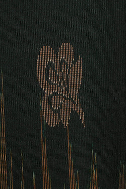 Image of Bottle Green Silk Saree