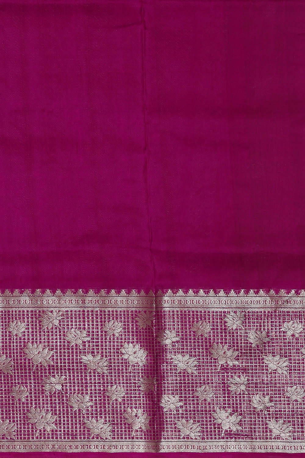 Image of Venkatagiri Silk Olive Green Saree