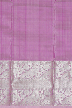 Image of Venkatagiri Silk Lavender Saree