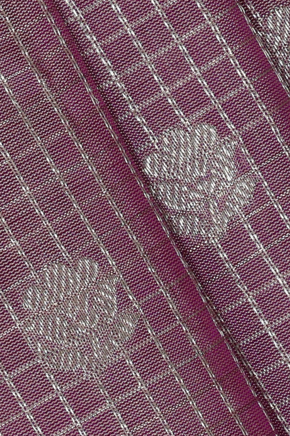 Image of Venkatagiri Silk Mauve Pink Saree