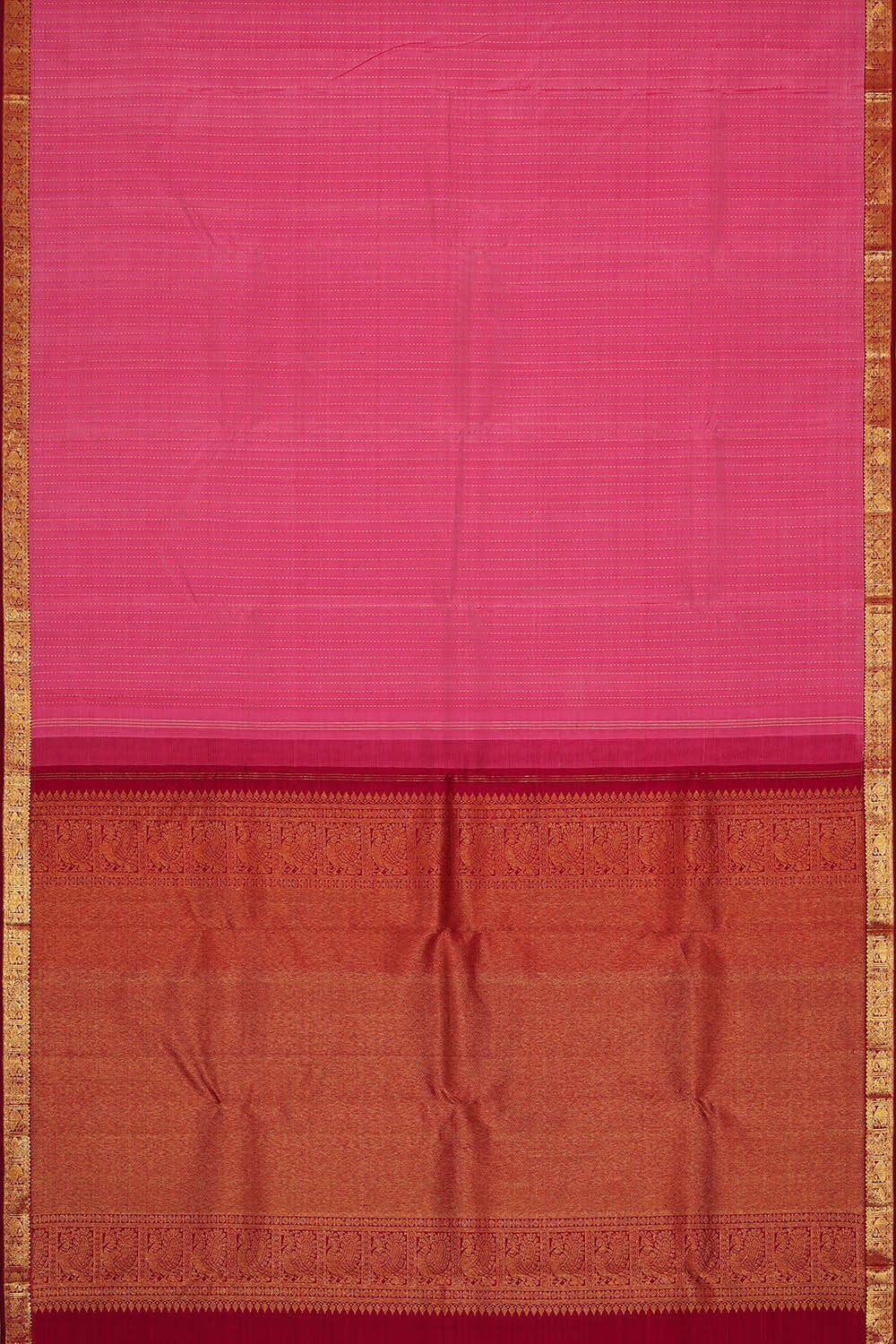 Arani Silk Pink Saree