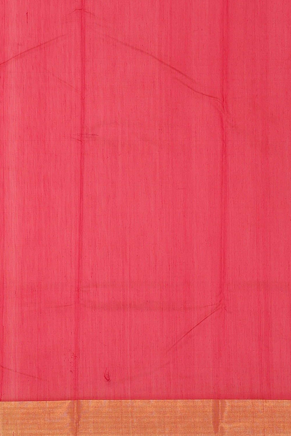 Image of Chanderi Cotton Silk Pink Saree
