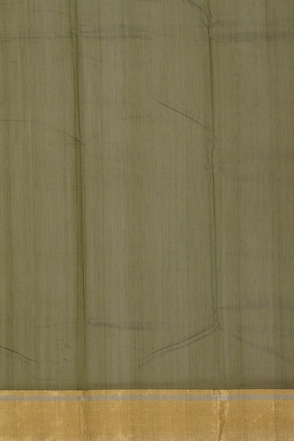 Image of Tussar Silk Green Saree