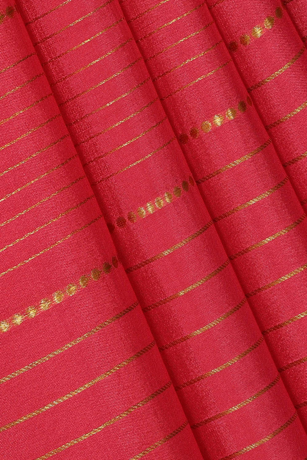 Binny Crepe Dark Peach Pink Saree