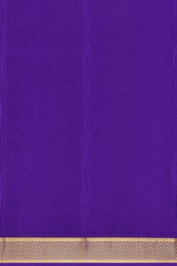 Image of Binny Crepe Violet Blue Saree