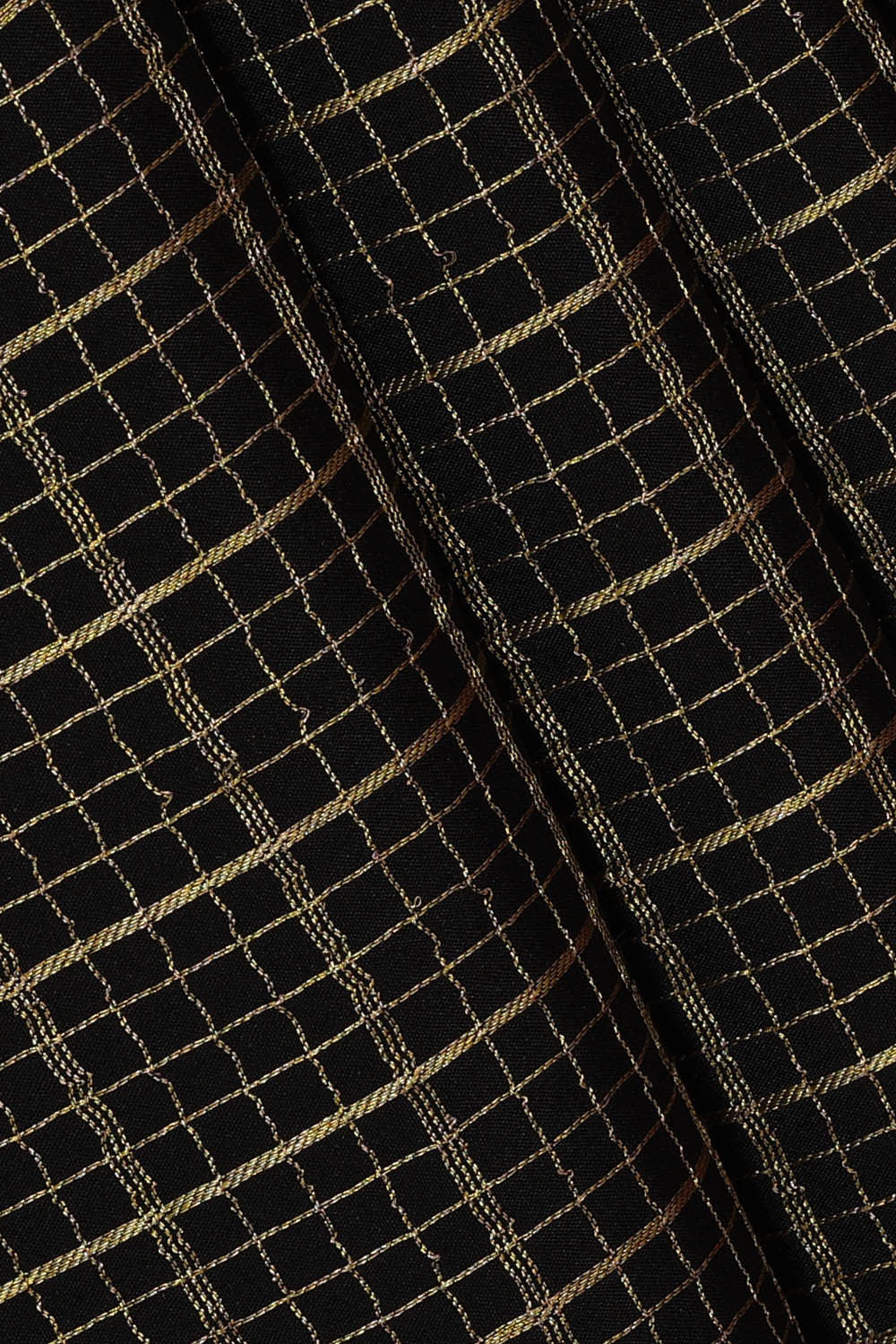 Image of Binny Crepe Black Saree